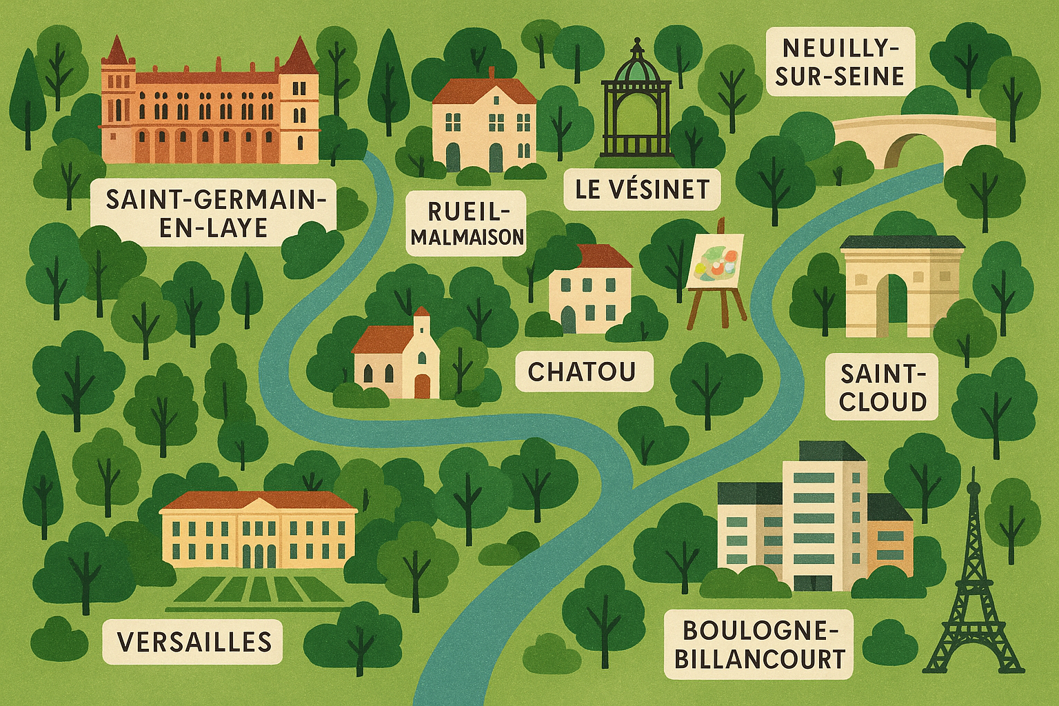 Western Suburbs of Paris